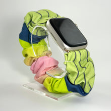 Load image into Gallery viewer, Scrunchie Watch Band | Anime KNY | Pink Green