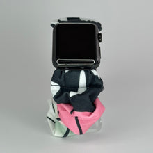 Load image into Gallery viewer, Scrunchie Watch Band | Anime KNY | Butterfly Hashira Pink & Green