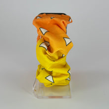 Load image into Gallery viewer, Scrunchie Watch Band | Anime KNY | Orange & Yellow Ombre Triangles