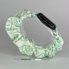 Load image into Gallery viewer, Scrunchie Watch Band | Video Game | Animal Leaves