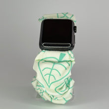 Load image into Gallery viewer, Scrunchie Watch Band | Video Game | Animal Leaves