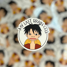 Cargar imagen en el visor de la galería, 2" Vinyl Sticker | Last Brain Cell