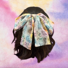 Load image into Gallery viewer, Hairbow Pin To Back Rainbow-Lutions