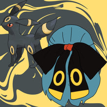 Load image into Gallery viewer, Over-sized Hair Bow | Video Game | Pocket Monsters
