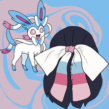 Load image into Gallery viewer, Over-sized Hair Bow | Video Game | Pocket Monsters