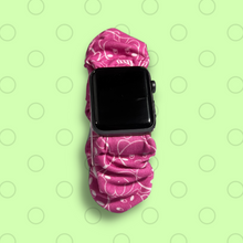 Load image into Gallery viewer, Scrunchie Watch Band | Video Game | Pink Balloon
