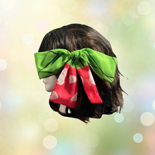 Cargar imagen en el visor de la galería, Japanese Over-sized Hair Bow | Anime KNY | Pink & Green Butterfly Apprentice