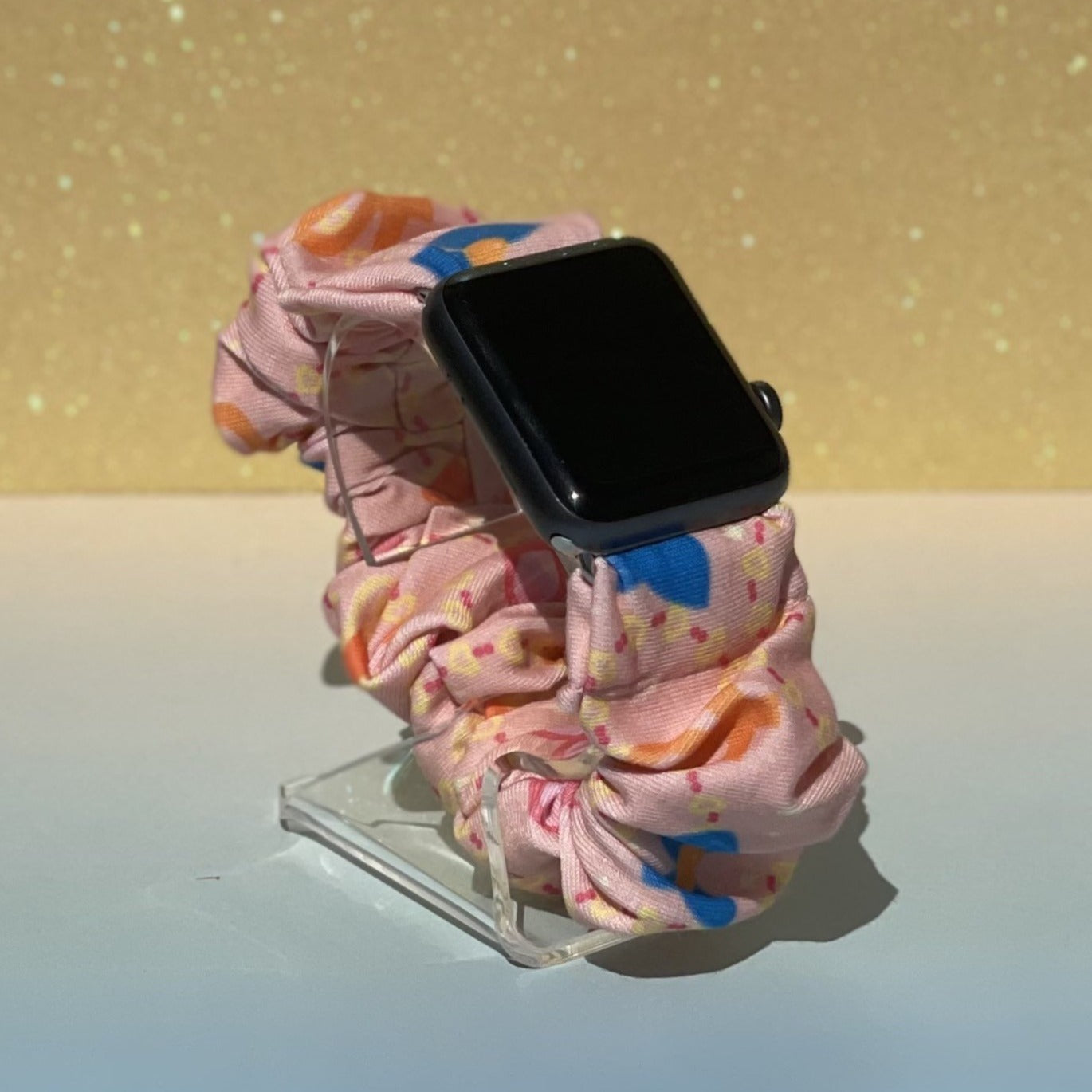 Diy apple watch hot sale band scrunchie