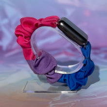 Load image into Gallery viewer, Scrunchie Watch Band | Pride Flag | Bisexual Pride