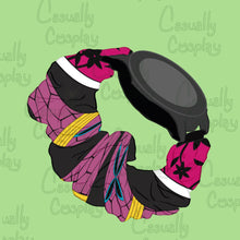 Load image into Gallery viewer, Scrunchie Watch Band | Anime KNY | Demon Geisha