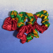 Load image into Gallery viewer, Satin Hair Scrunchie | Anime KNY | Water Hashira