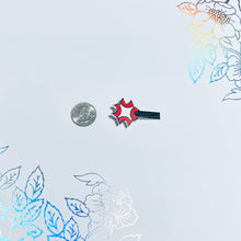 Cargar imagen en el visor de la galería, Anime Enamel Hair Clips | Sweat Drop & Angry Tick Set