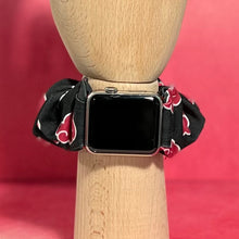Load image into Gallery viewer, Scrunchie Watch Band | Anime N | Red Clouds