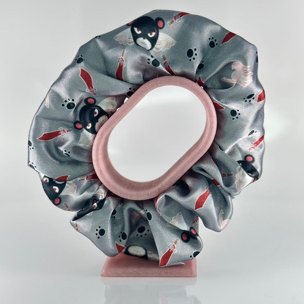 Satin Hair Scrunchie | Anime FT | Fighter Neko