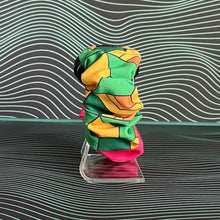 Cargar imagen en el visor de la galería, Galaxy Watch Band | Anime KNY Water Hashira | Red &amp; Green, Orange, Yellow Squares

