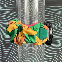 Cargar imagen en el visor de la galería, Galaxy Watch Band | Anime KNY Water Hashira | Red &amp; Green, Orange, Yellow Squares
